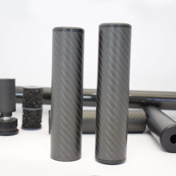 Silenciador fibra de carbono Tactical Cave