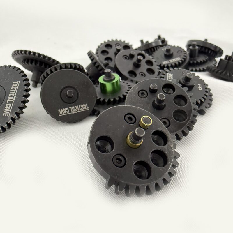 Engranajes airsoft CNC para rectificado - The Tactical Cave